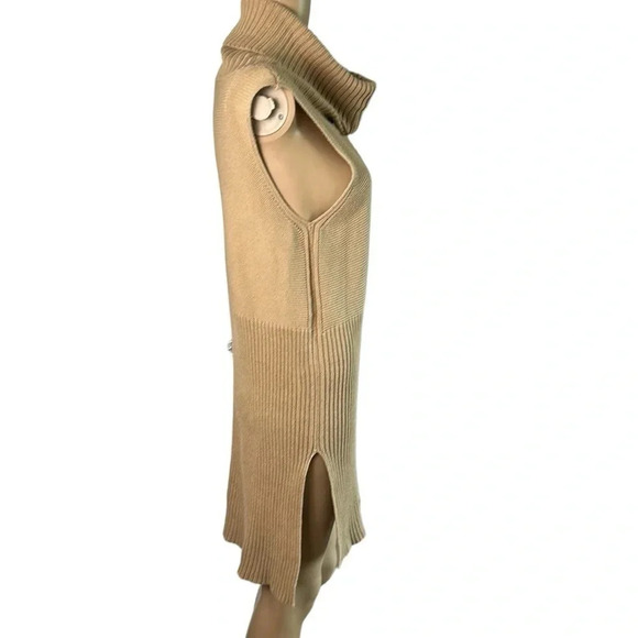 VTG Sweater dress,chunky rib knit ,turtleneck,size 10. Retro,boho,70’ vibe - Picture 3 of 13